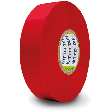 Nitto NITTO - RUBAN ADHESIF ISOLANT - ROUGE - 19 mm x 10 m (1040N-RPC)
