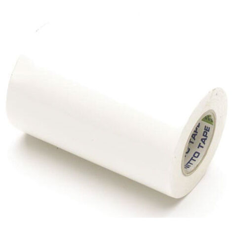 Nitto - Ruban Adhesif Isolant - Blanc - 100 Mm X 10 M (1 Pc)