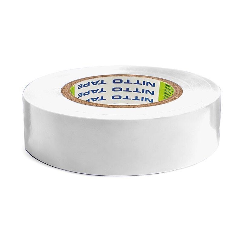 Ruban adhesif isolant - blanc - 19 mm x 20 m