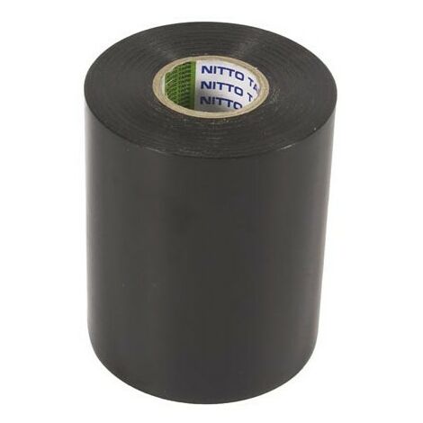 nitto - ruban adhesif isolant - noir - 100 mm x 20 m