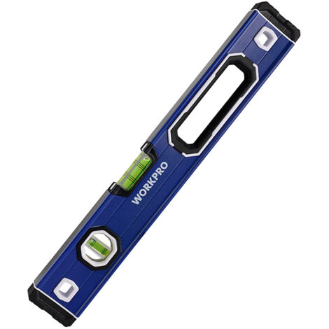 Niveau À Boîte En Aluminium Workpro 400 Mm Avec Base Magnétique