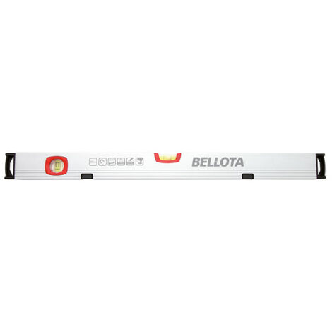 Niveau à bulle BELLOTA - Magnétique - 2 Fioles - 60cm - 50101M60