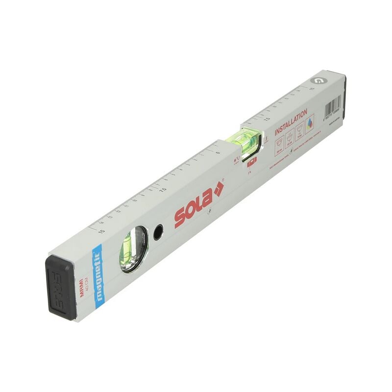 Sola - Niveau à bulle d'air 400 mm avec rainure v