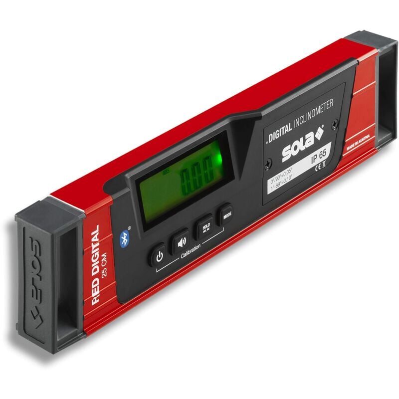 Banyo - Niveau à bulle numérique red 25 digital Sola