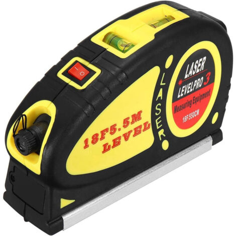Niveau à Bulle Laser 5m Multifonction Pro Lv03 Professional Precision