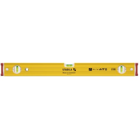 STABILUS SAFETY Stabila Niveau à bulle Type 96-2 , 122 cm 15229