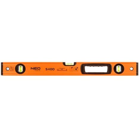 NIVEAU ALUMINIUM S 400 3 NIVEAUX 2 POIGNÉES 60CM - T N71-142