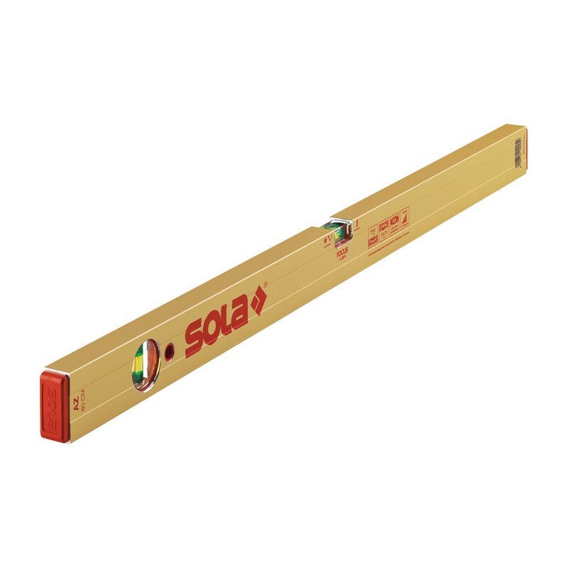 Niveau az 180cm Alu.gold 0.5 mm/m sola