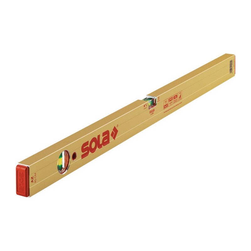 Niveau az 200cm Alu.gold 0.5 mm/m sola