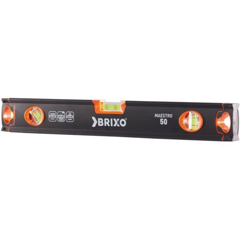 Niveau Brixo Maestro 50 cm – Magnétique et précis pour travaux professionnels