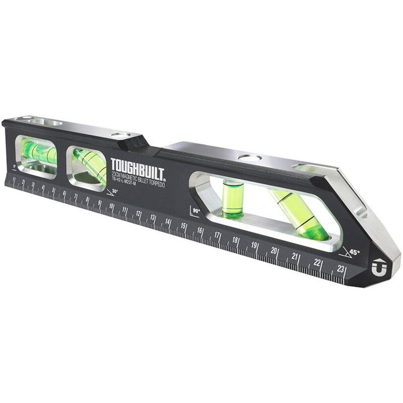 Eny Suministros - TB-H2-L-M23T-M Niveau torpille magnétique ToughBuilt 23 cm