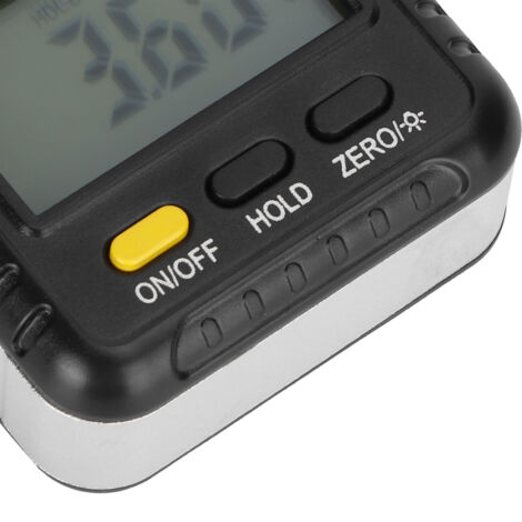 Niveau Électronique 360 Degrés Mini Numérique Inclinomètre Boîtier Nivellement Magnétique Outil de Mesure Angle sans Bulle - KZQ