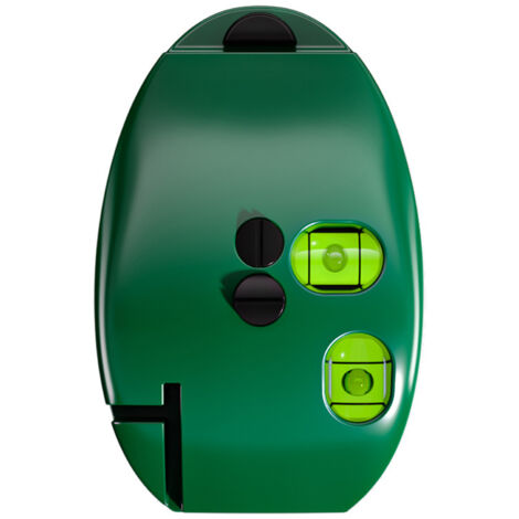 Niveau infrarouge à angle droit dédié, mini niveau infrarouge, niveau laser électronique à 90 degrés, avec niveau à bulle, vert.