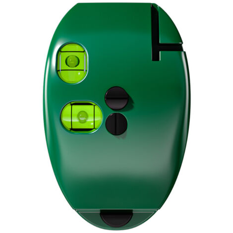 Niveau infrarouge professionnel à angle droit, mini niveau infrarouge portable haute précision, lumière rouge intense, règle électronique à 90° avec bulle horizontale