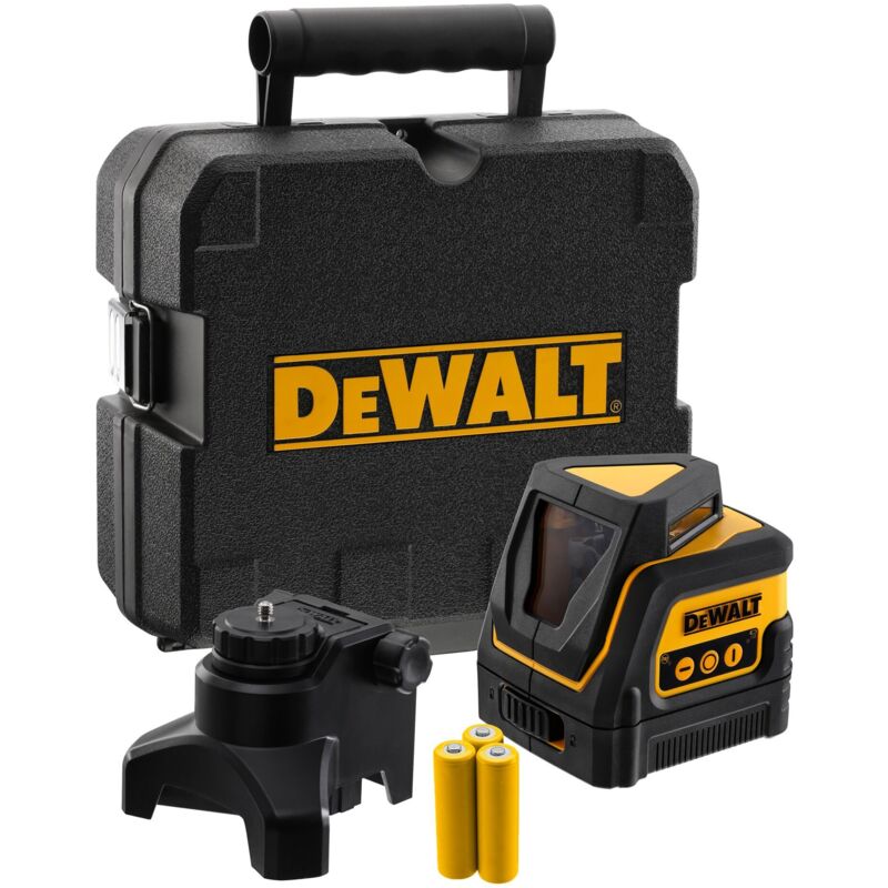 Dewalt Laser 360° DW0811-XJ avec faisceau vertical – Portée 10-30m – Précision ± 4mm – Classe de protection IP54 – C inclus