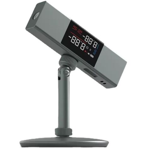Niveau Laser 360, Instrument De Coulée d'angle Laser Compteur d'angle en Temps Réel avec écran LED Haute Définition Double Face, pour La Maison Et Le Bureau(Color:résister)