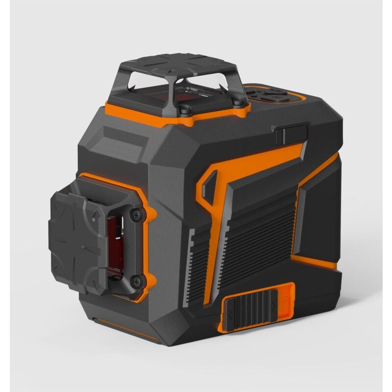 Niveau laser à 5 lumières vertes avec trépied dans les projets de construction et de bricolage