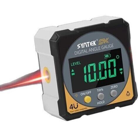 Niveau laser à 8 lignes vertes avec batterie 400 mAh et mode pulsé jusqu'à 50 m