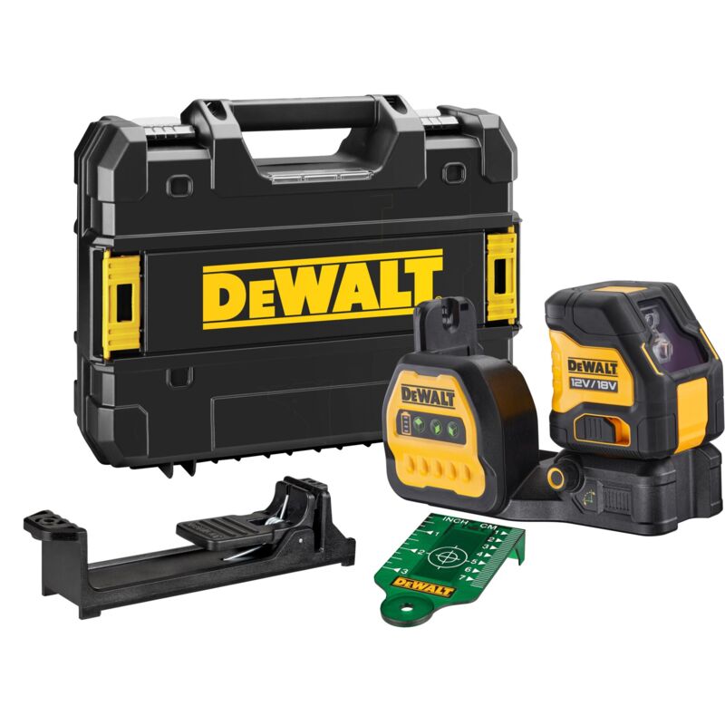 Laser lignes croisées DCE088NG18 Dewalt vert, 18V sans batterie ni chargeur