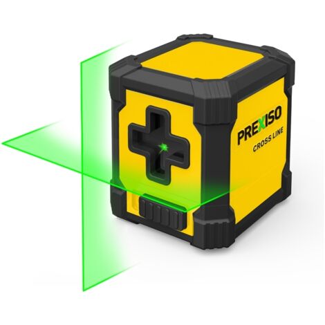 Niveau laser de ligne transversale Prexiso PLC10G vert