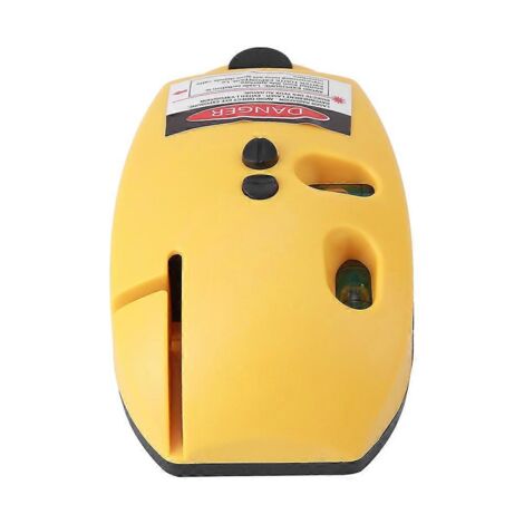 Niveau laser infrarouge jaune à angle droit - Outil de mesure à 2 lignes verticales et horizontales