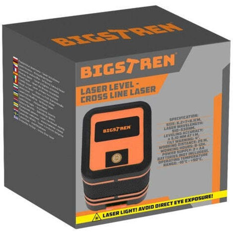 Niveau laser - laser croise bigstreen 24293