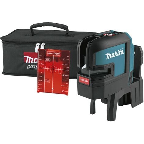 Niveau laser à croix sans-fil Makita SK20GDZ - 12V MAX Li-ion - Sac - Vert  - 3 lignes - Machine seule