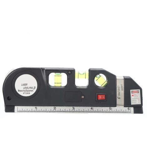 Niveau Laser Multifonction avec Mètre Ruban Intégré pour Mesures Précises