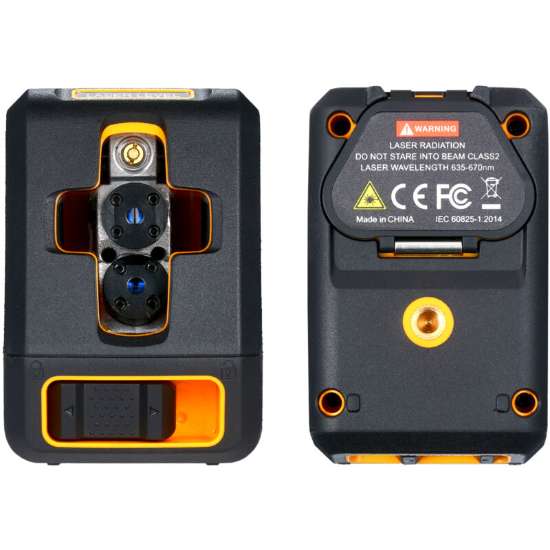 Lifcausal - Niveau laser professionnel à nivellement automatique, lignes transversales horizontales et verticales, niveau à bulle à nivellement