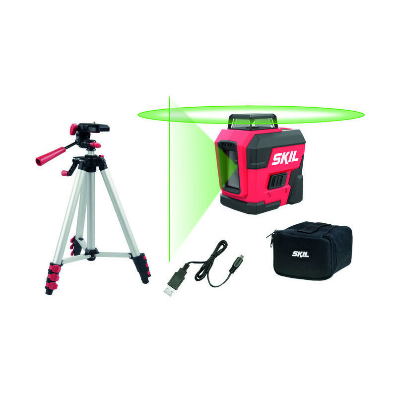 Laser croix auto-nivellant sur 360° compact 30m Skil