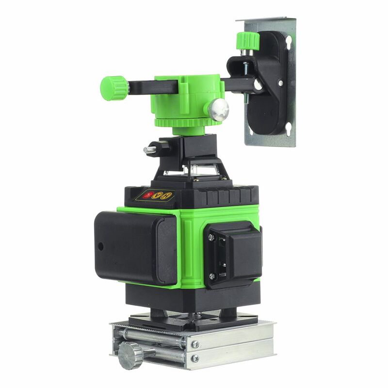 Niveau Laser Vert Croix 16 Lignes Auto-Nivellement 360° Horizontal Vertical