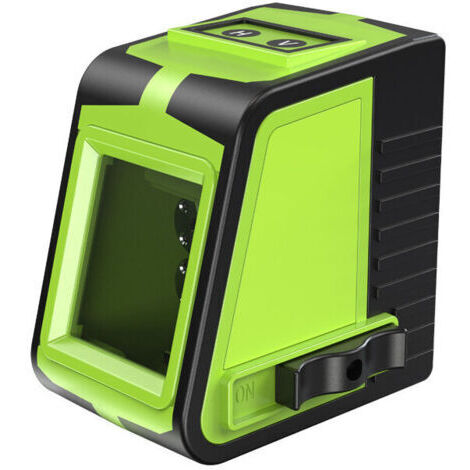Niveau Laser Vert , Equerre optique Ligne Laser Croix/Horizontale/Verticale, IP54, Étui Rigide