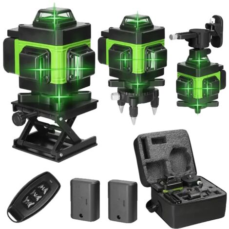 Niveau laser vert, télécommande sans fil, rechargeable, vert de type A