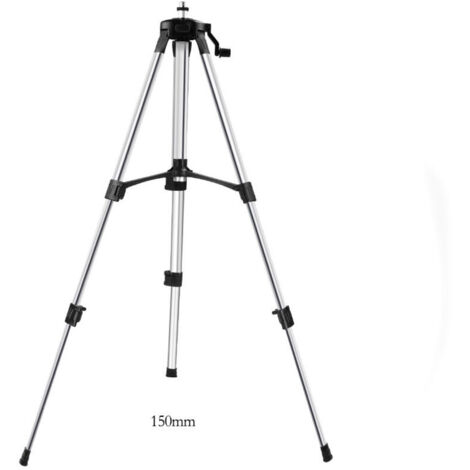 Niveau laser,Trépied de niveau Laser 1.5M hauteur réglable épaissir le support de trépied en aluminium pour trépied à nivellement automatique