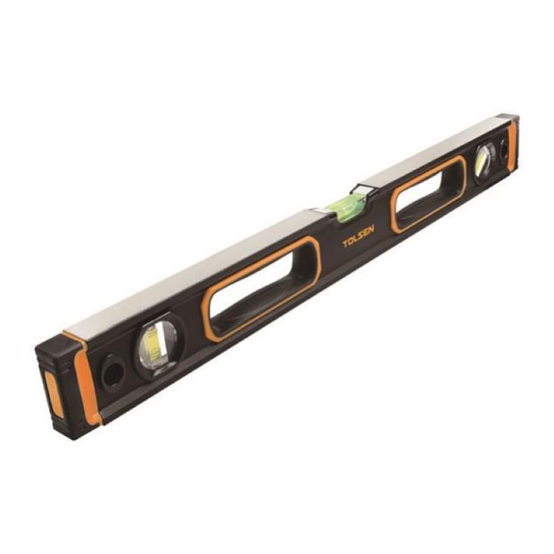 Tolsen - niveau magne'tique 60CM bornes en caoutchouc