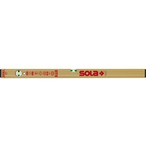 NIVEAU MAGNÉTIQUE, INDICATEUR HORIZONTAL ET VERTICAL AZM 150 CM - SOL 01821501