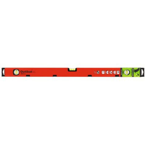 Niveau profilé magnétique - Outibat - Longueur 40 cm