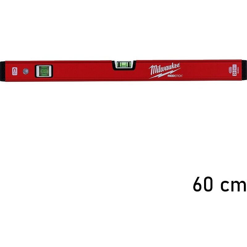 Milwaukee - Niveau Tubulaire redstick Compact 60 cm Magnétique