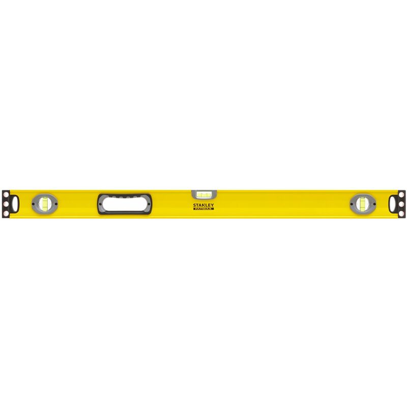 Stanley - Niveau Tubulaire 90cm fatmax 1-43-536 Corps en Aluminium Renforcé - 3 Fioles Réversibles
