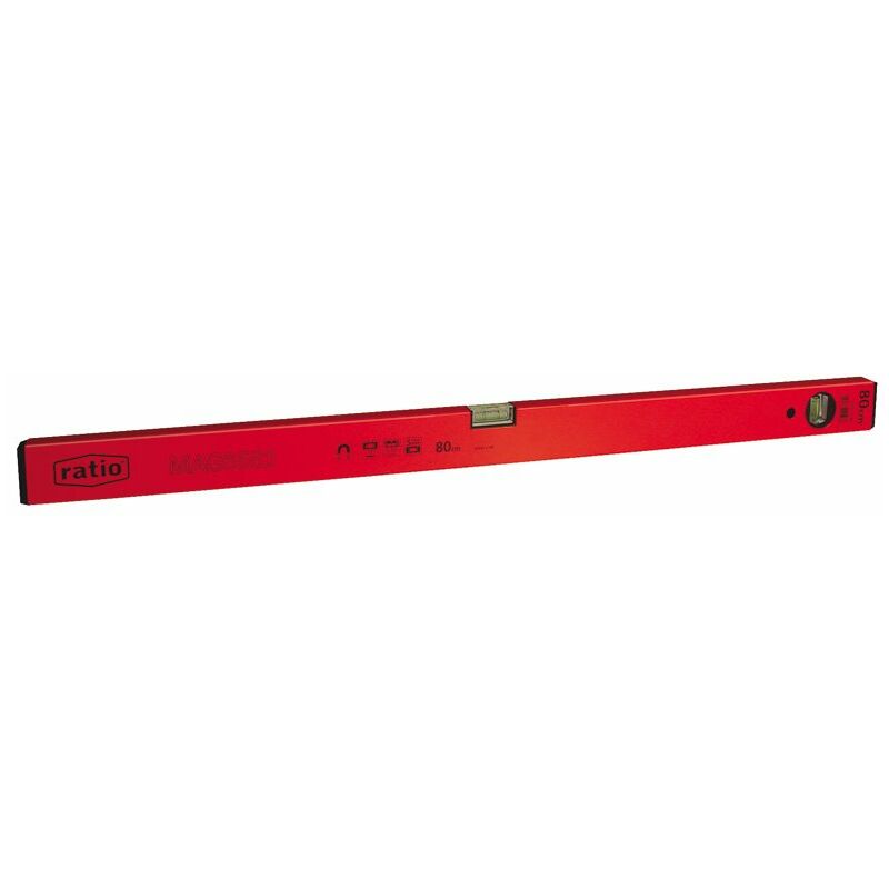

Ratio - NIVEL ALUMINIO RECT.MAGN 60CM.