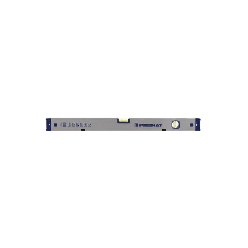

Nivel De Burbuja 60 Cm Aluminio Plateado +- 0,5 Mm/M Con Im