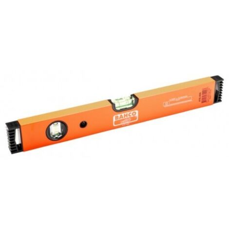 Nivel de burbuja Bahco 416-400 precisión 0.5 mm/m base magnética