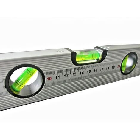 NIVEL DE BURBUJA DE 3 BURBUJAS 400MM METRO BASE MAGNÉTICA DE ALUMINIO CONSTRUCCIÓN RESISTENTE A LOS RAYOS UV