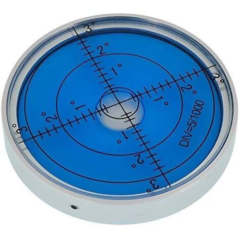 Nivel de burbuja horizontal de alta precisión - Banda de burbuja horizontal - Bola horizontal - Nivelador de perlas horizontal - Precisión 15'/2" (6010 mm) Noctilucente