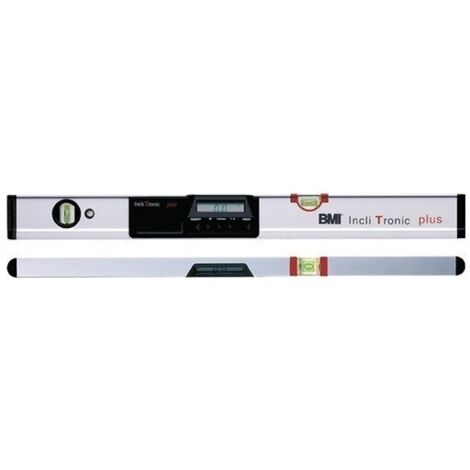 Nivel De Burbuja Incli Tronic Plus 100 Cm Aluminio Plateado