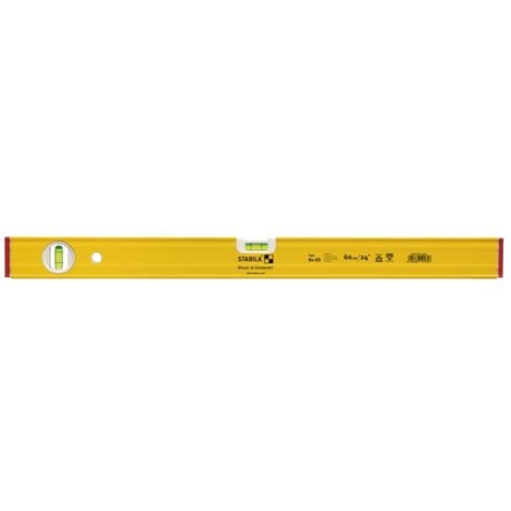 Nivel de burbuja STABILA Serie 80AS de 100 cm
