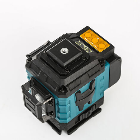Nivel láser 3D 360° 12 líneas con 2 pilas y mando a distancia