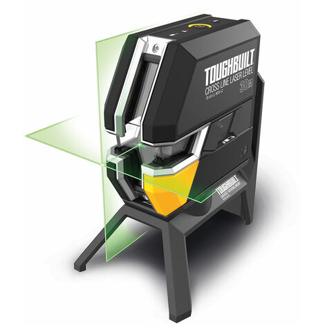 Nivel láser en cruz, 30 m TOUGHBUILT TB-H2-LL-M30-L2