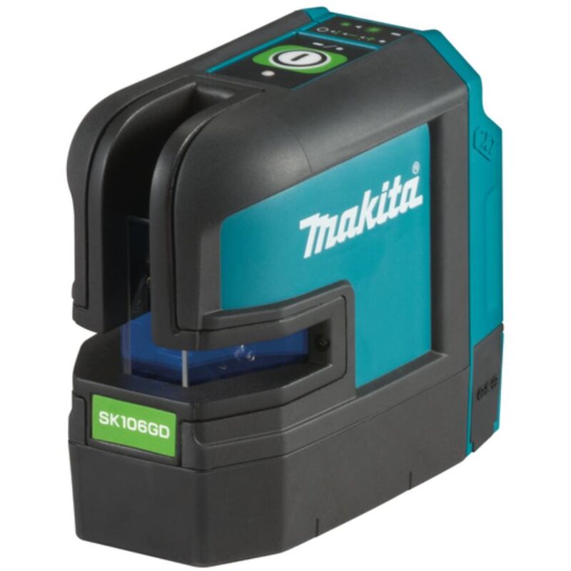 

Makita Nivel láser en cruz a batería verde SK106GDZ | 12V máx.