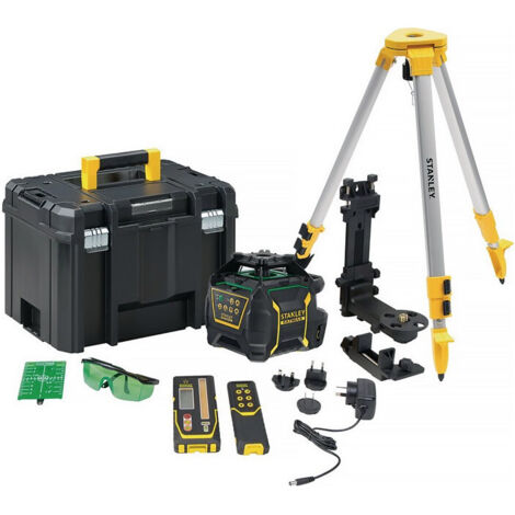 Nivel Láser Rotativo - STANLEY FATMAX - FMHT77448-1 - li-ion - verde